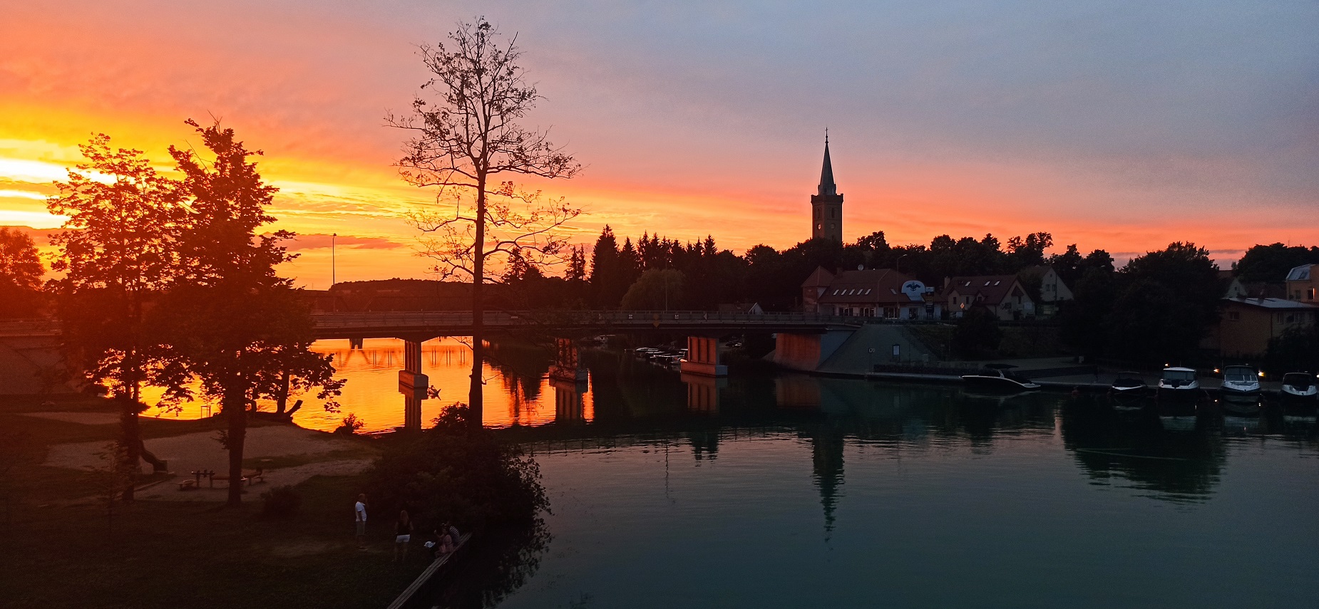 Mikołajki ? port na Mazurach